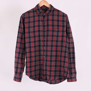 Topman Flannel Button Down Shirt